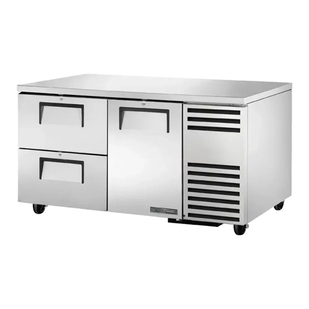 True TUC-60-32D-2-HC 60" Undercounter Refrigerator, 6 Drawers, 7 Year Warranty