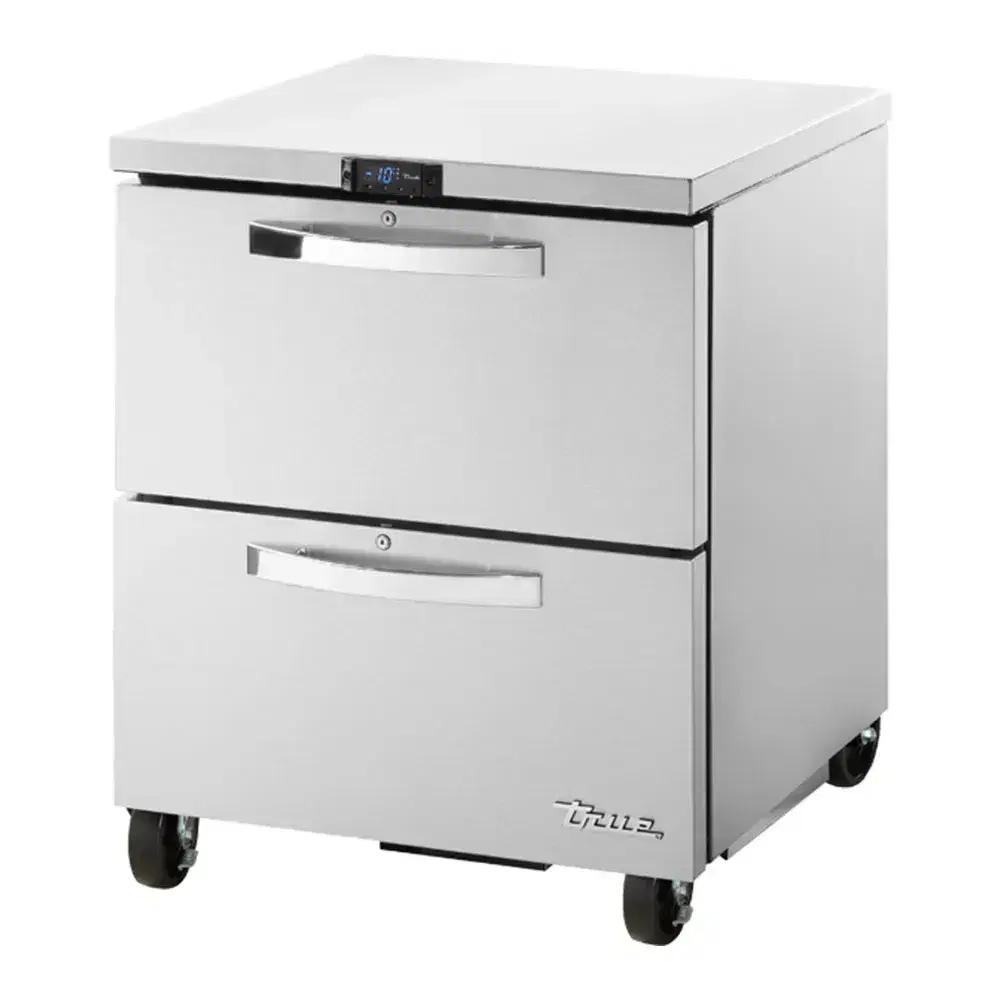 True TUC-27F-D-2-HC~SPEC3 27" Undercounter Freezer, 2 Drawers, 7 Year Warranty