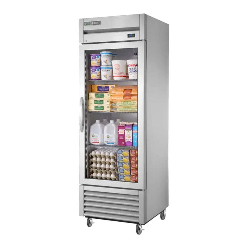 True TS-23G-HC-FGD01 27" Reach-In Refrigerator, 1 Section, 7 Year Warranty