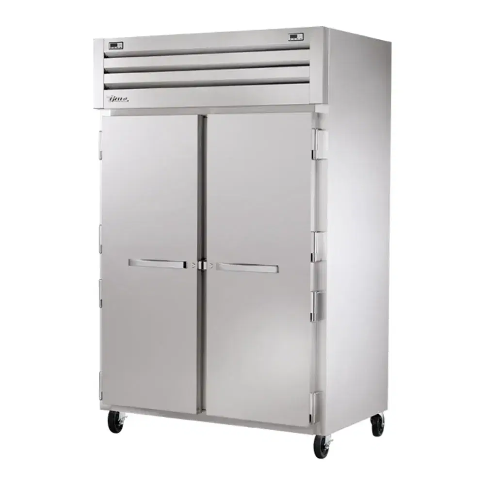 True STR2DT-2S Spec Series 52" Combination Reach-In Refrigerator / Freezer, 2 Sections, 7 Year Warranty