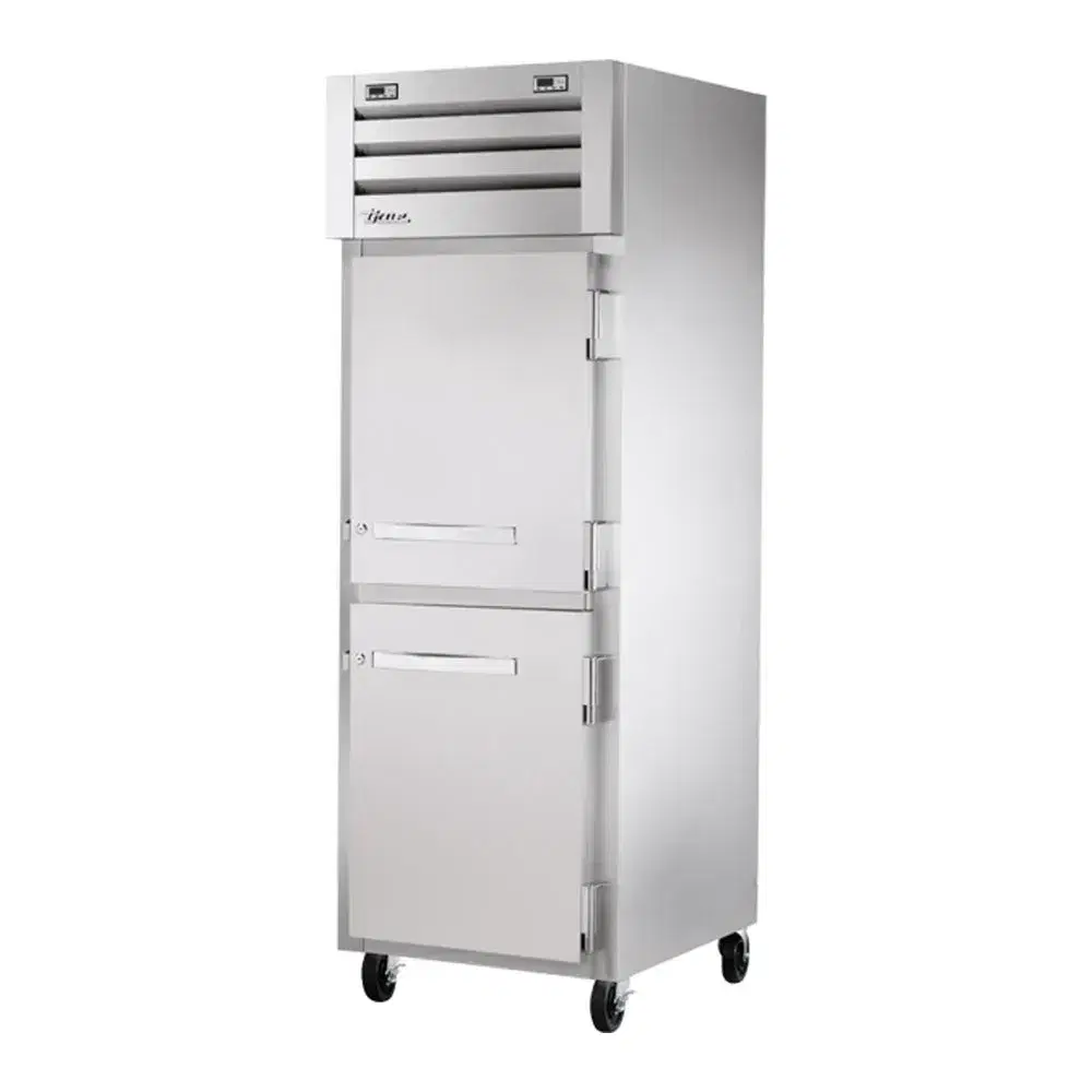 True STR1DT-2HS-HCSpec Series 27" Combination Reach-In Refrigerator / Freezer, 1 Section, 7 Year Warranty
