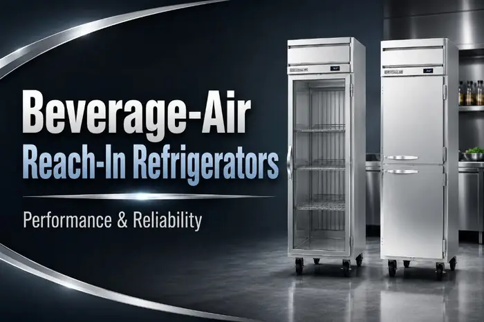 Thumbnail of Beverage-Air reach-in refrigerators with Performance and Reliability headline